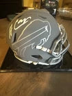 AMARI COOPER SIGNED BUFFALO BILLS SLATE MINI HELMET BECKETT COA With UV CASE