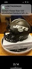 New York Jets Breece Hall RB autographed STS Mini Helmet Fanatics authentication
