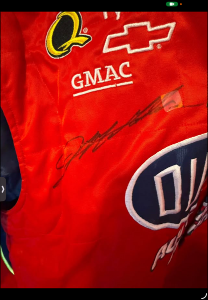 Vintage Chase Authentics Jeff Gordon Signed Nascar Racing Jacket & Cap COA -NWT