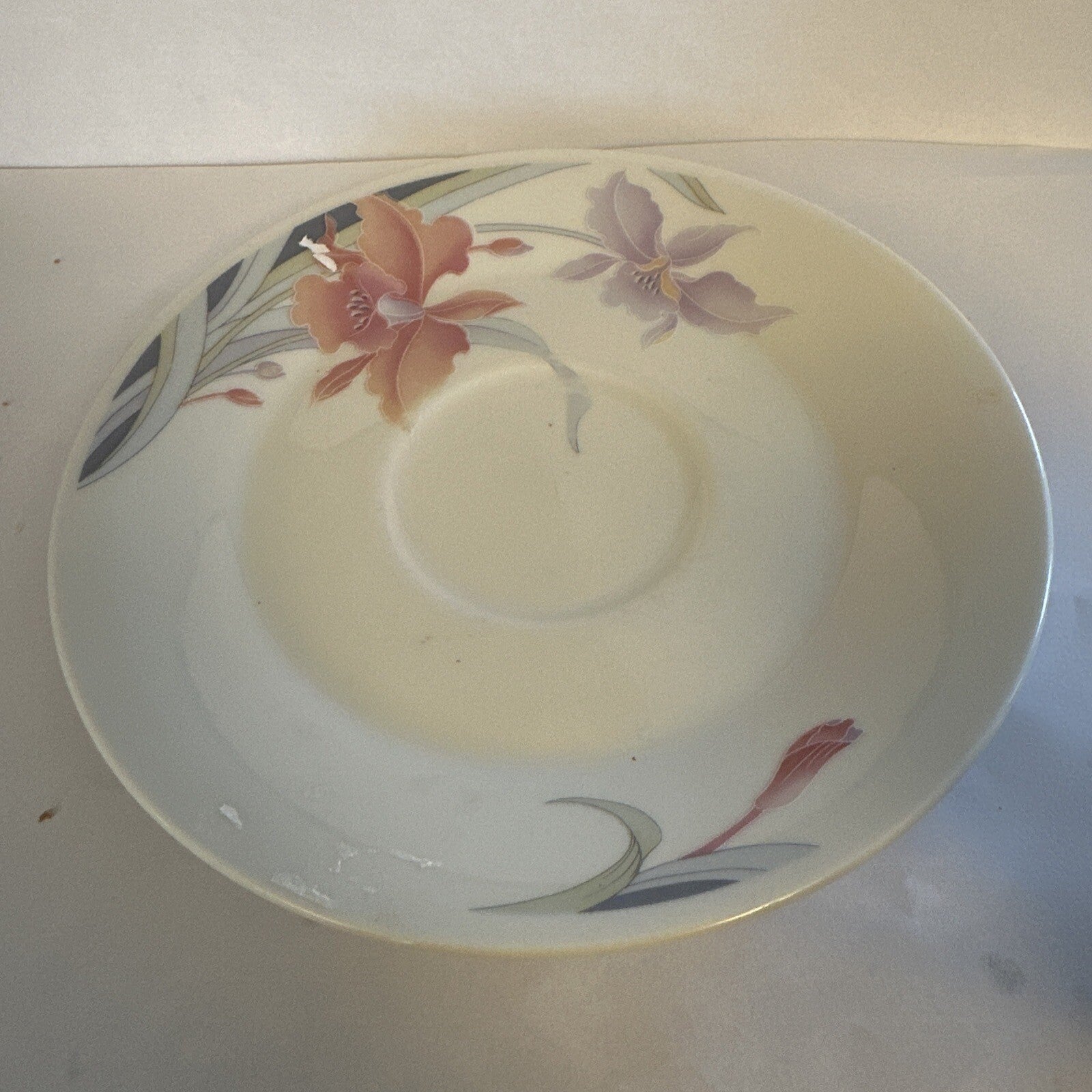 Vintage Silverie Fine China Floral Tea Cup & Saucer2