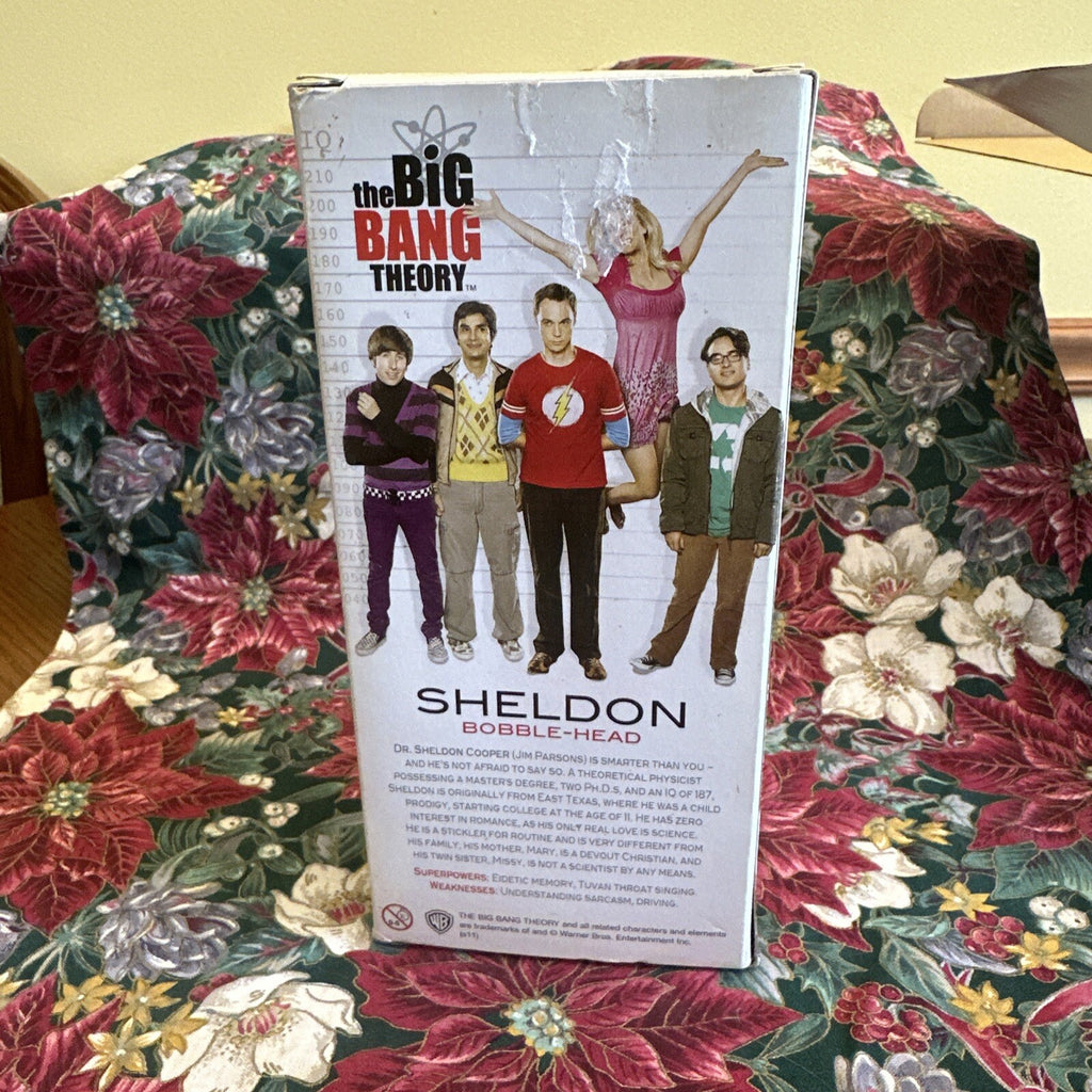 [FUNKO] THE BIG BANG THEORY TV SHOW -- SHELDON, WACKY WOBBLE, Bobblehead BIN 92