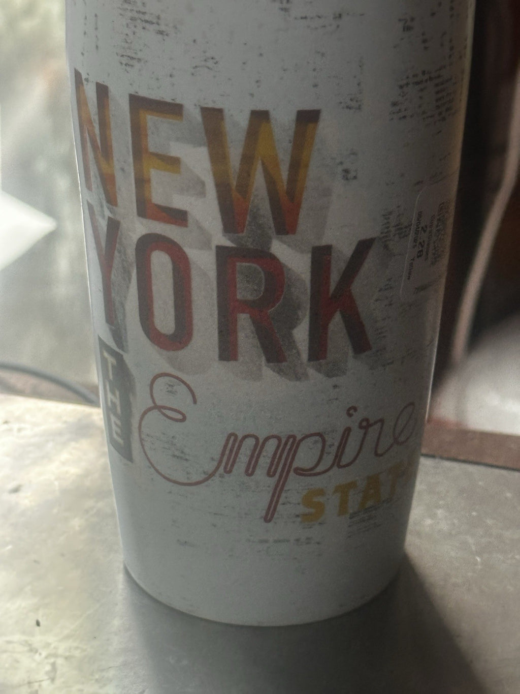Starbucks Ceramic Tumbler New York The Empire State 2016 12z 355mL NEW BIN 90