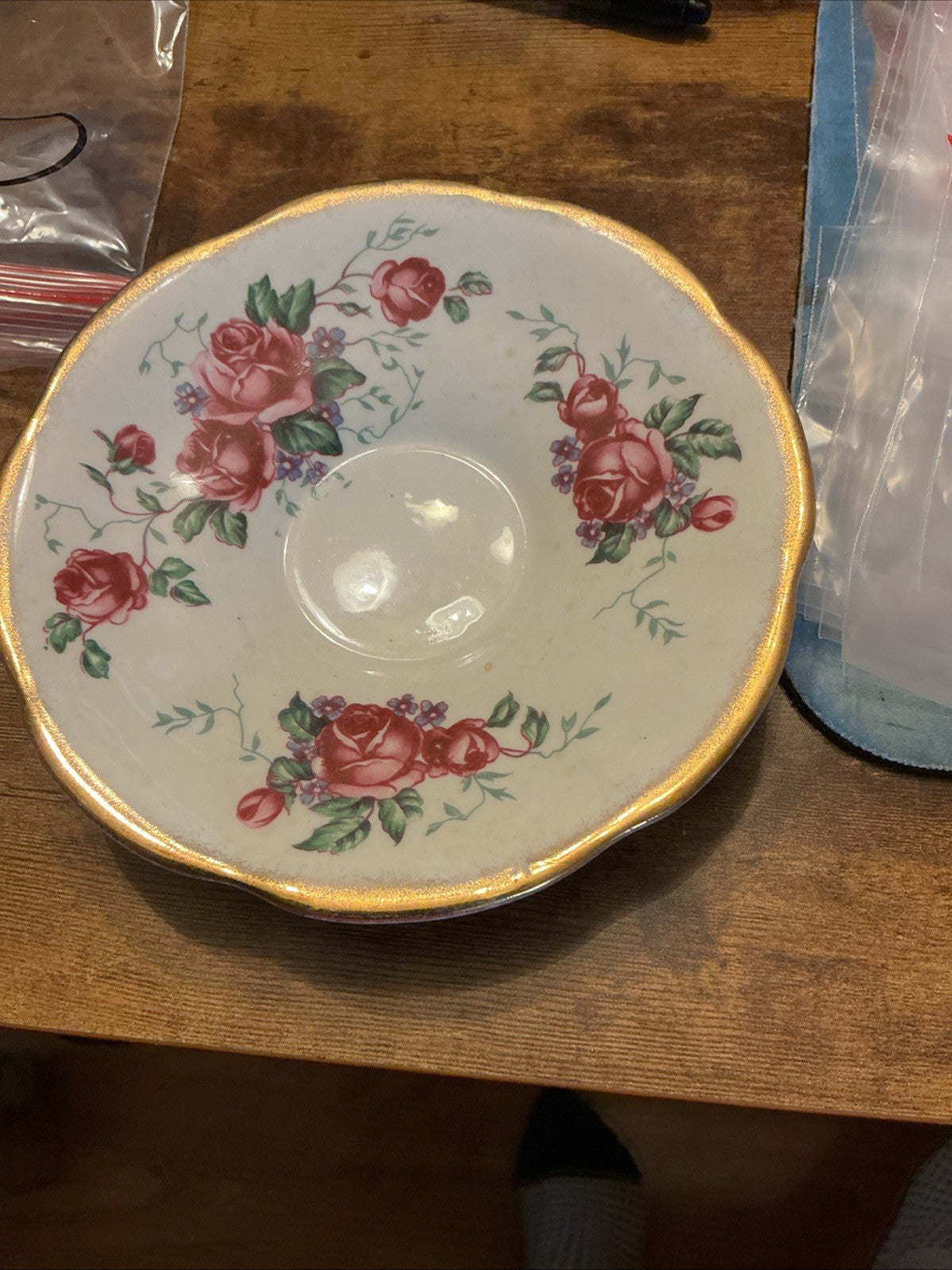 Vintage Rosina Bone China Teacup&Soucer England CHN 101