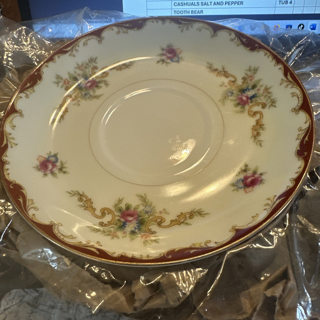 Harmony House Wembley Pattern TEACUP & SAUCER Japan Vintage CHN 291