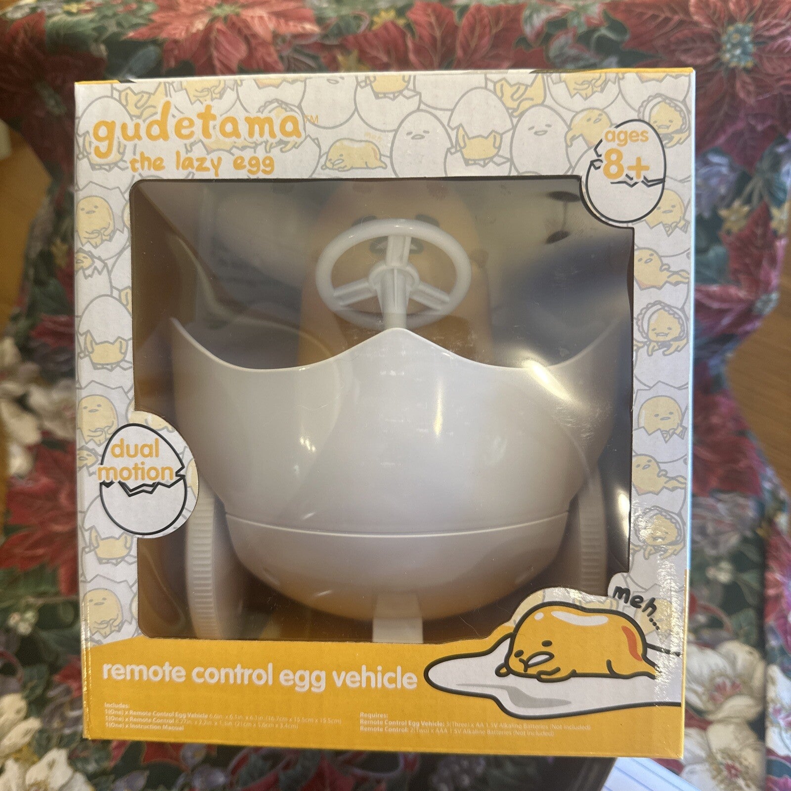 Sanrio Gudetama R/C Remote Control Egg Vehicle0