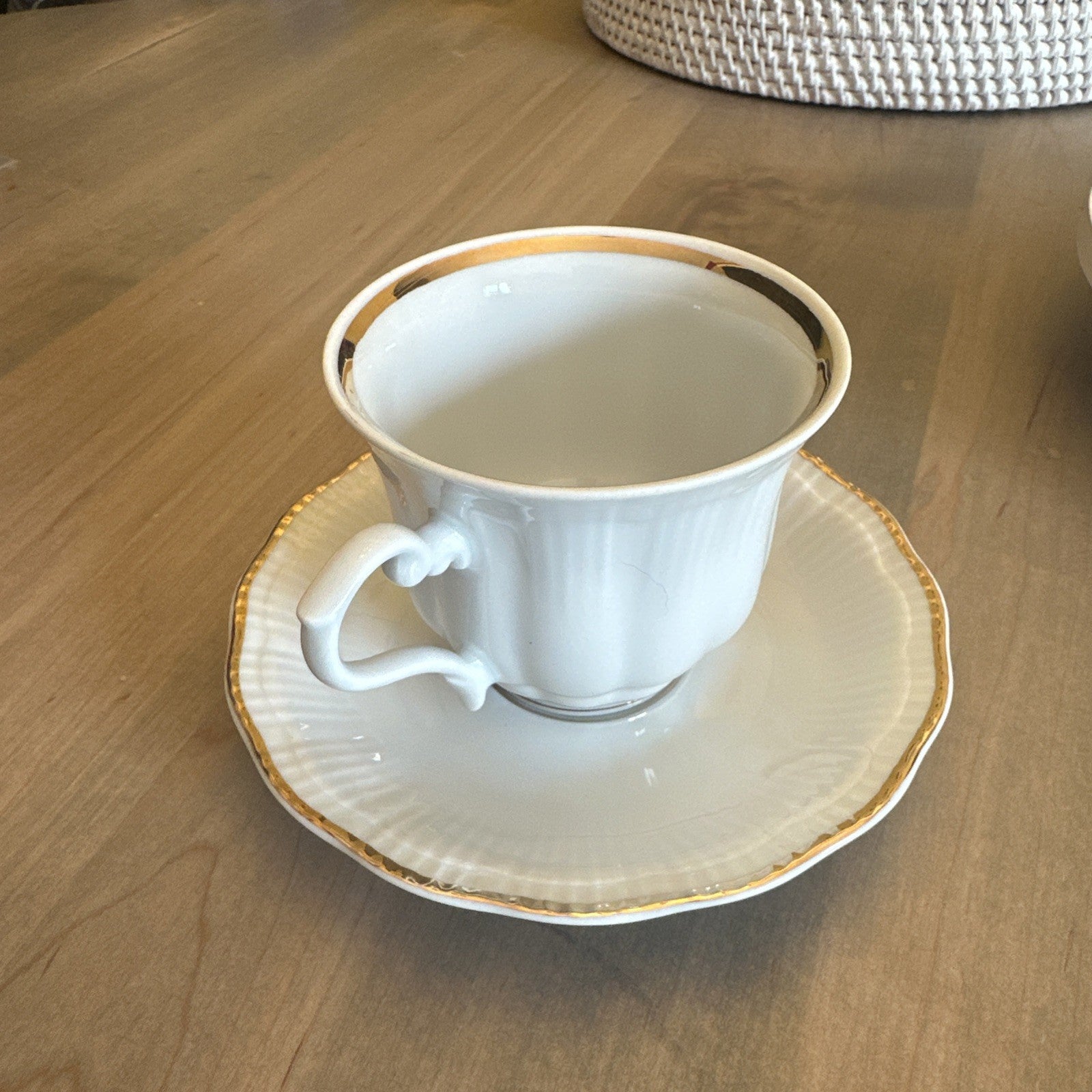 (4) VTG. WALBRZYCH / SOUTHINGTON Poland EMPIRE Dinnerware: CUPS & SAUCERS CHN 530