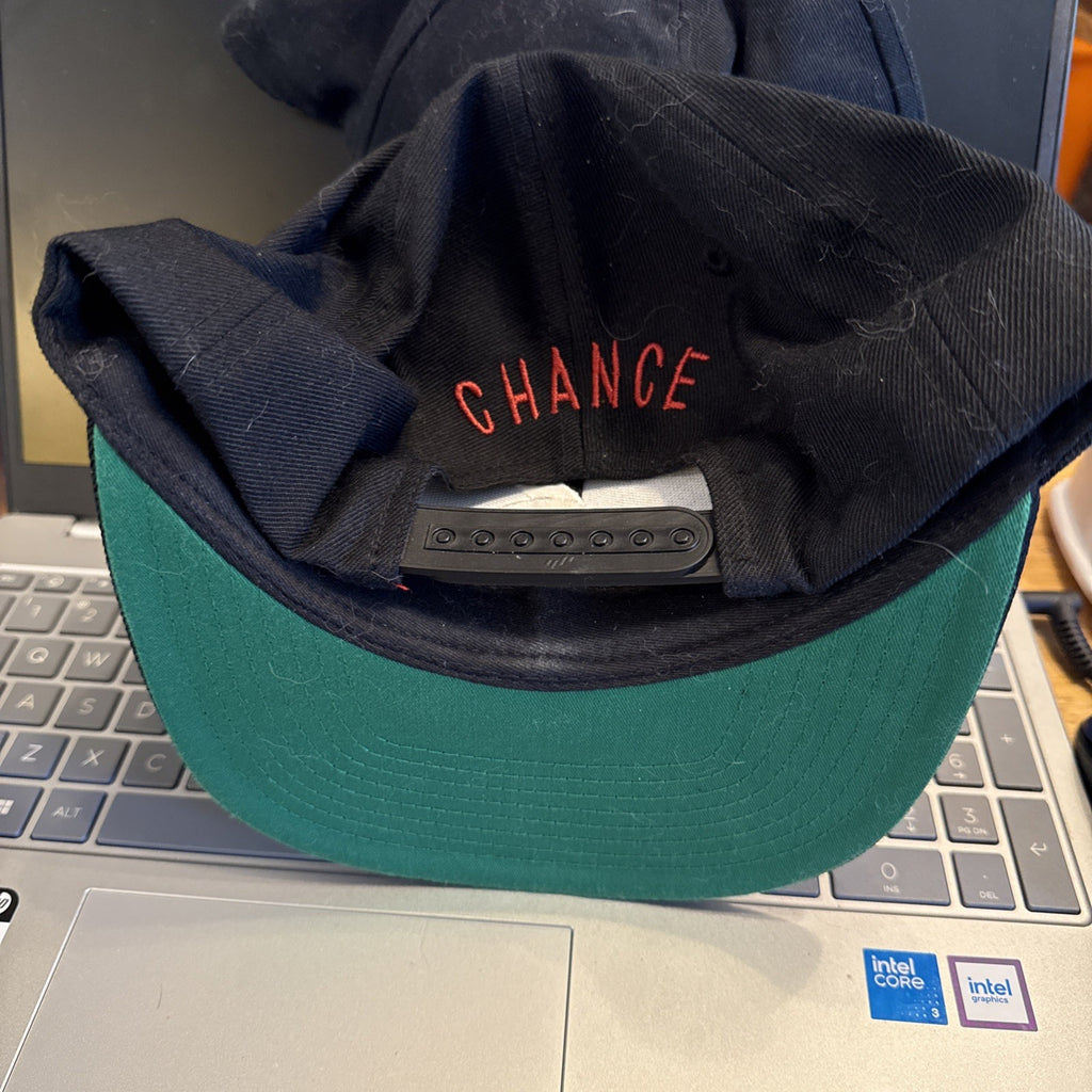 Chance The Rapper 3 Hat Men Black Green Yupoong Snap Back Cap TUB 31