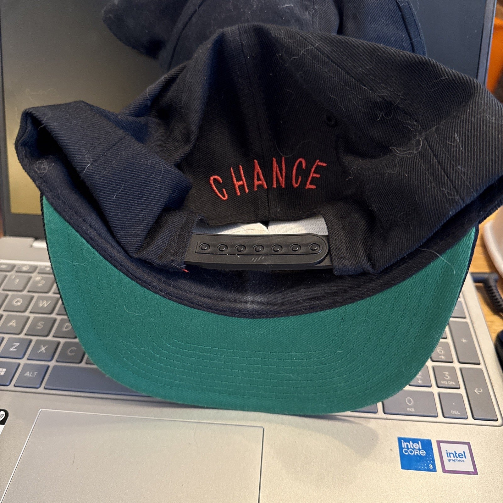 Chance The Rapper 3 Hat Men Black Green Yupoong Snap Back Cap TUB 31