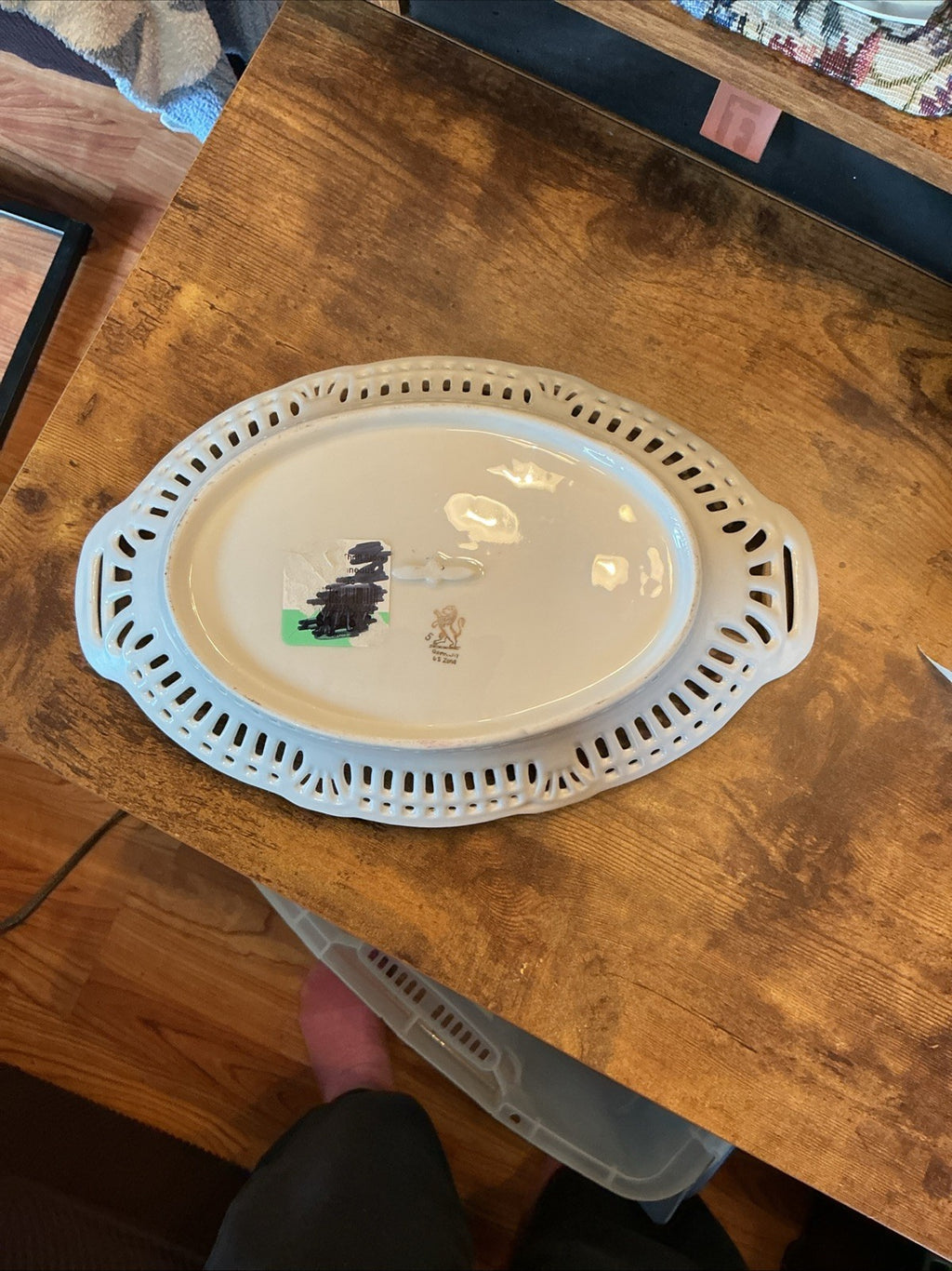 Lion Mark VTG. Porcelain , Germany US Zone, Excellent Condition from 1955 CH 303