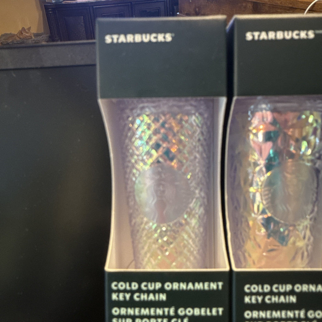Starbucks Keychain Bundle LOT of 4 BRAND NEW BIN 93