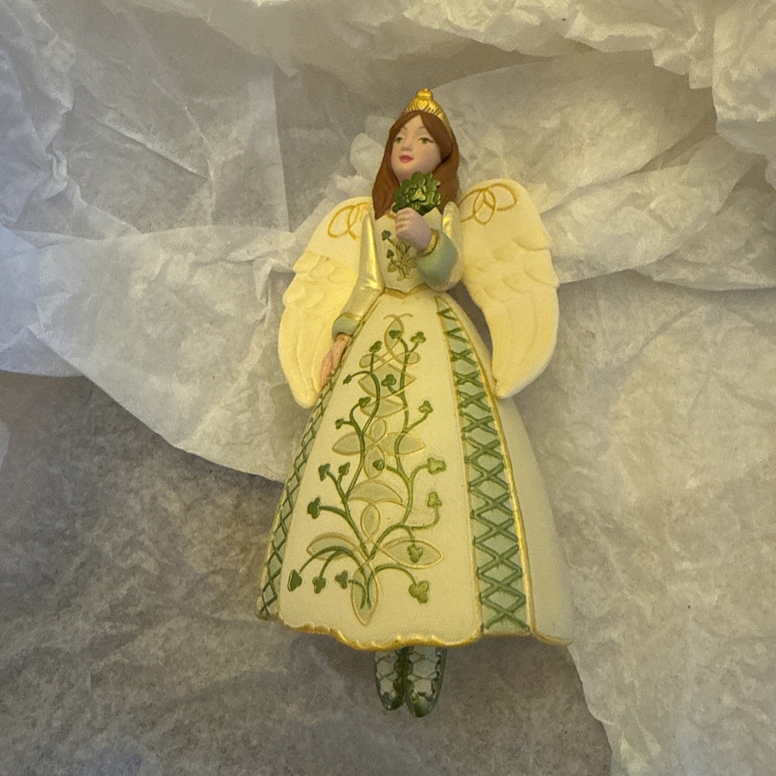 Ireland: Angels Around The World 1st Hallmark Holiday Keepsake Orn. 2011 BIN 992