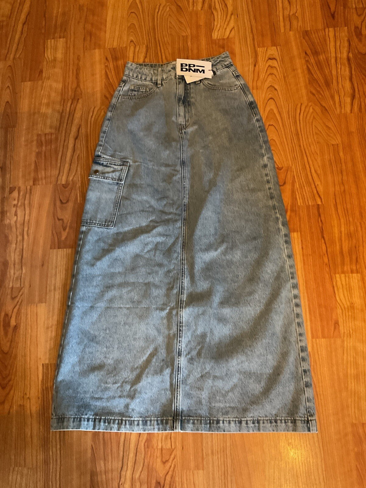 princess polly Midi skirt Denim SIZE 2 B 3532