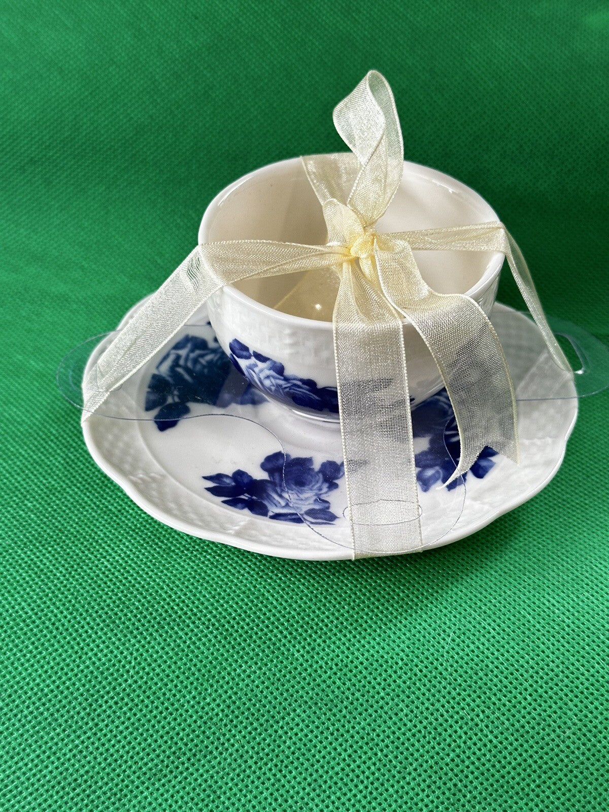 (3) Nantucket Home Floral Cup & Saucer New CHN 58;1