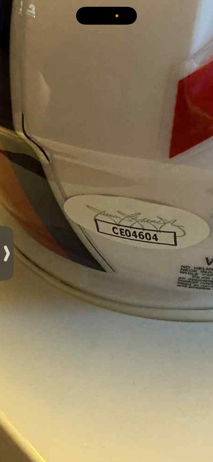 Maxwell Hairston Buffalo Bills Signed Mini Helmet Autograph Auto Rookie JSA COA3