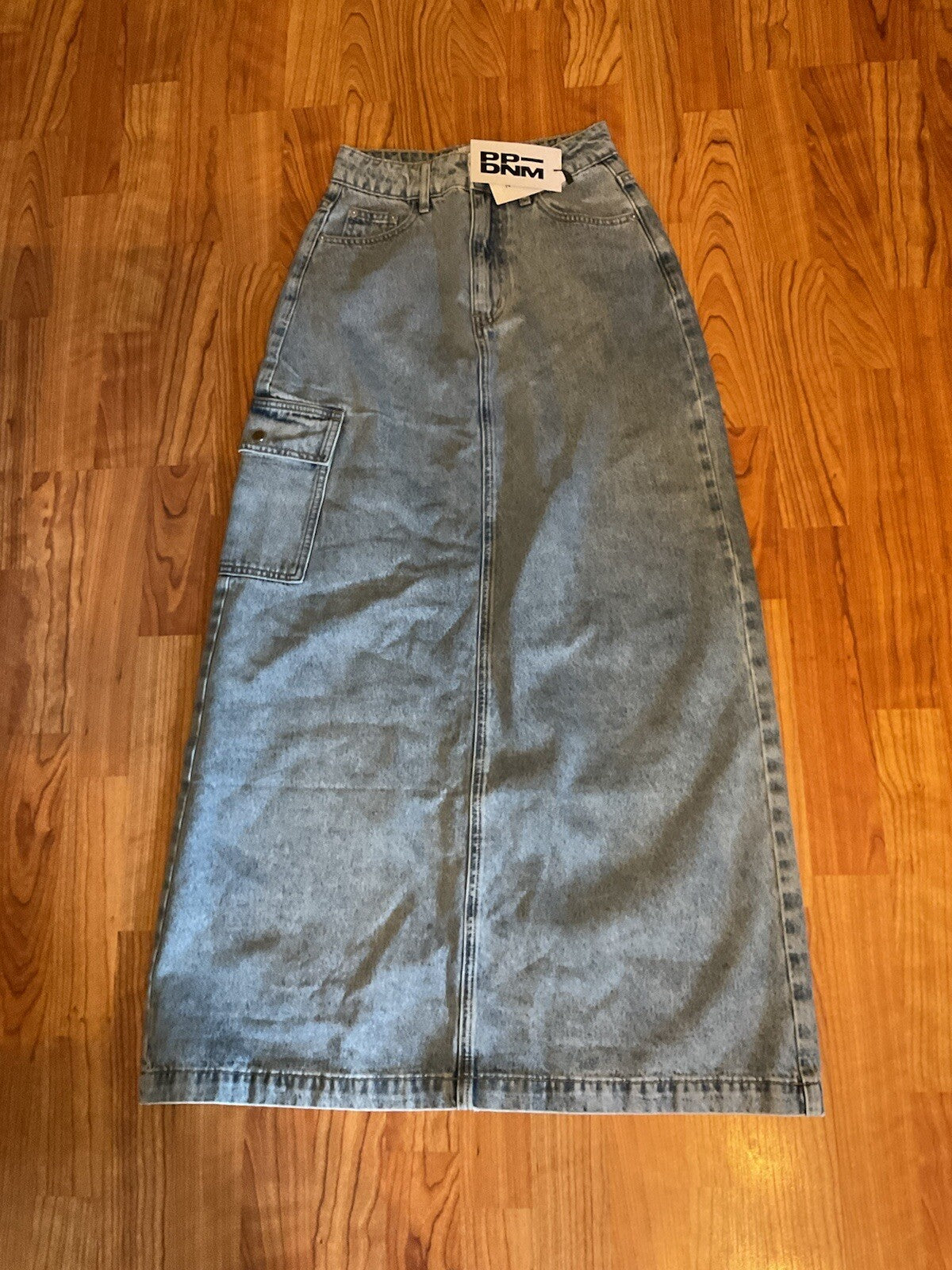 princess polly Midi skirt Denim SIZE 2 B 3531