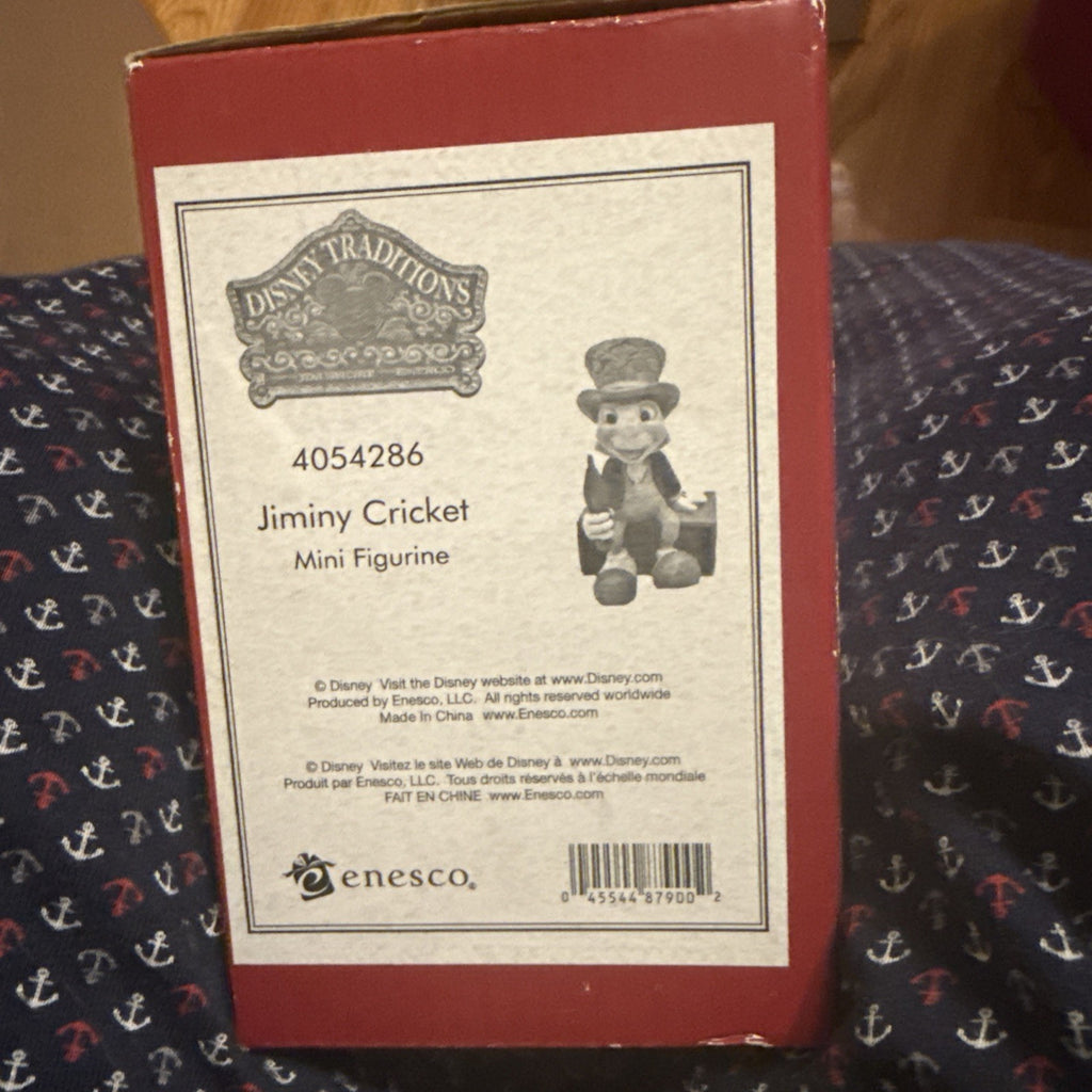 Disney Tradition Jim Shore Jiminy Cricket Figurine 2.75"  Enesco #4054286 BIN 991