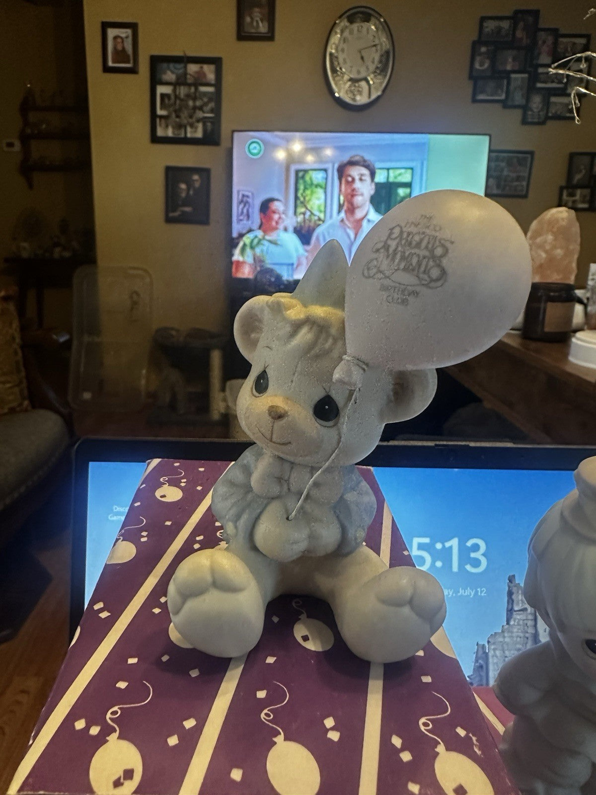 5 Precious Moments Member Only Figurines In Boxes B-0104 Through B-0108   XMAS6