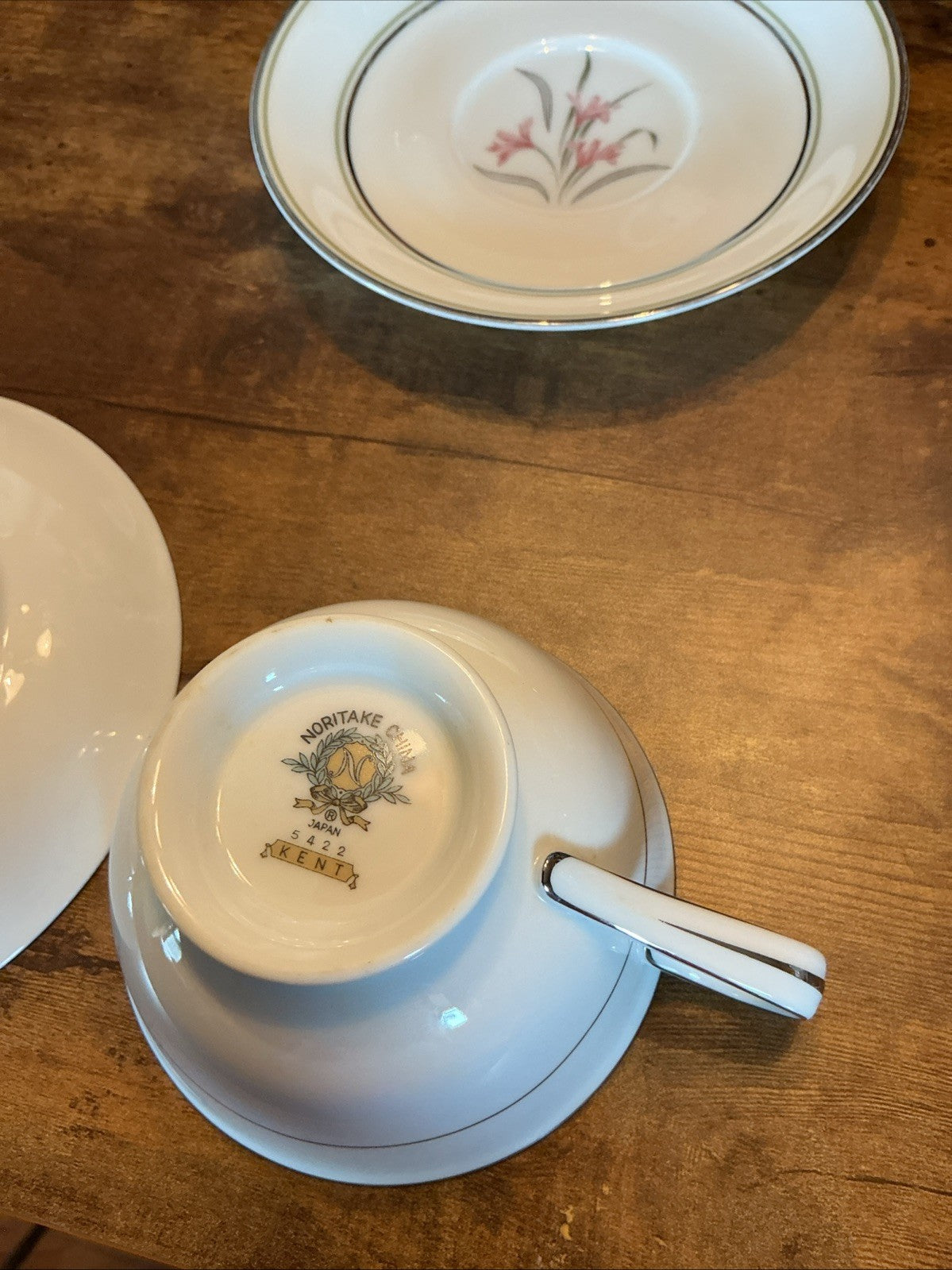 Noritake Cup & Saucer in the Kent Pattern Set Of Two. CHN 162