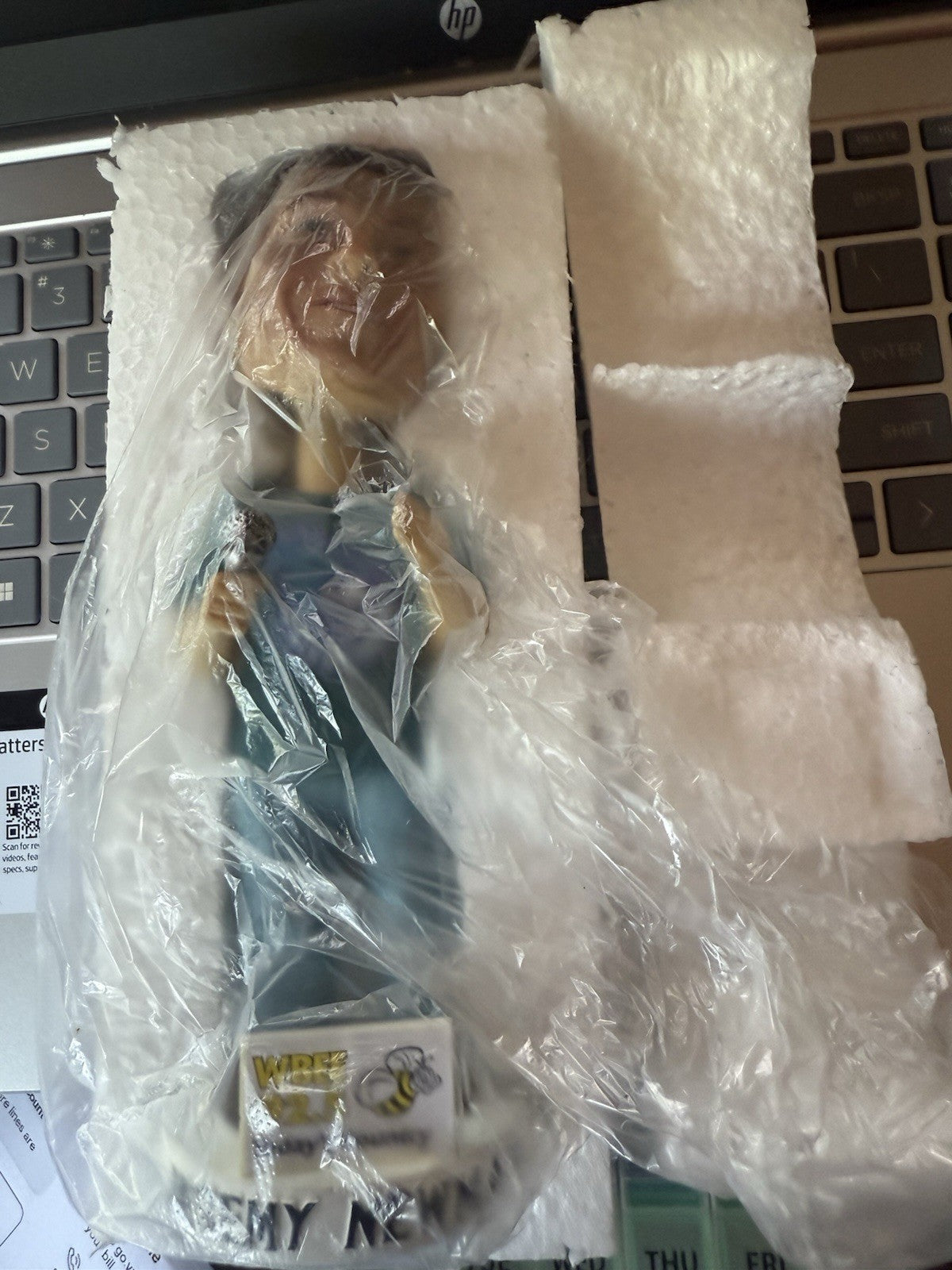 Rochester Knighthawk bobblehead doll figure figurine Jeremy Newman NEW SHE 54