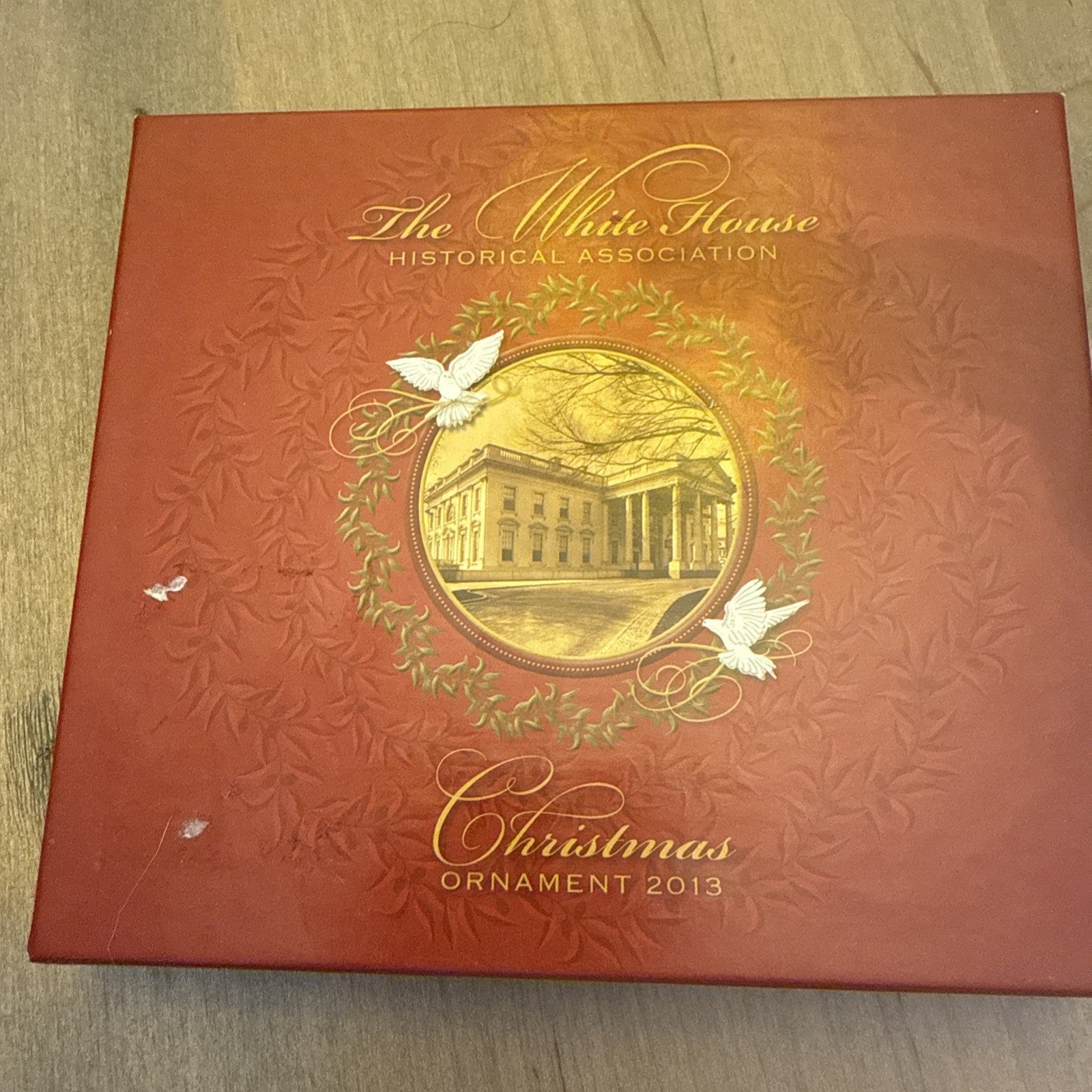 The White House Historical Association Christmas Ornament 2013 BIN 990