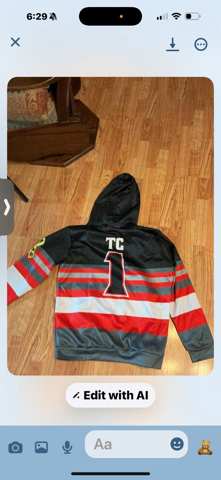 Juno Athletics - “YOUR MOMS FAVORITE TEAM” #1 Hoodie Size XL1