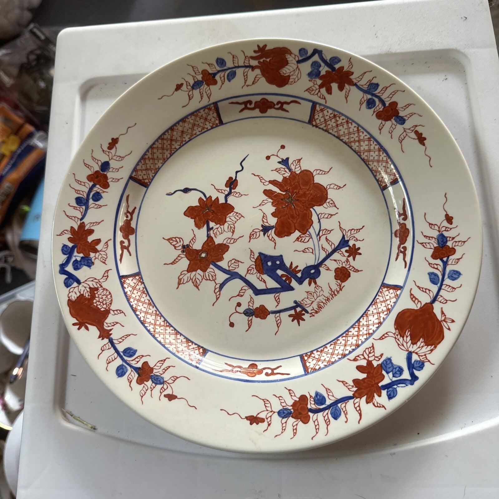 Rare Chinese Imari Plate c. earl;y 20th century       **RARE** CHN 470