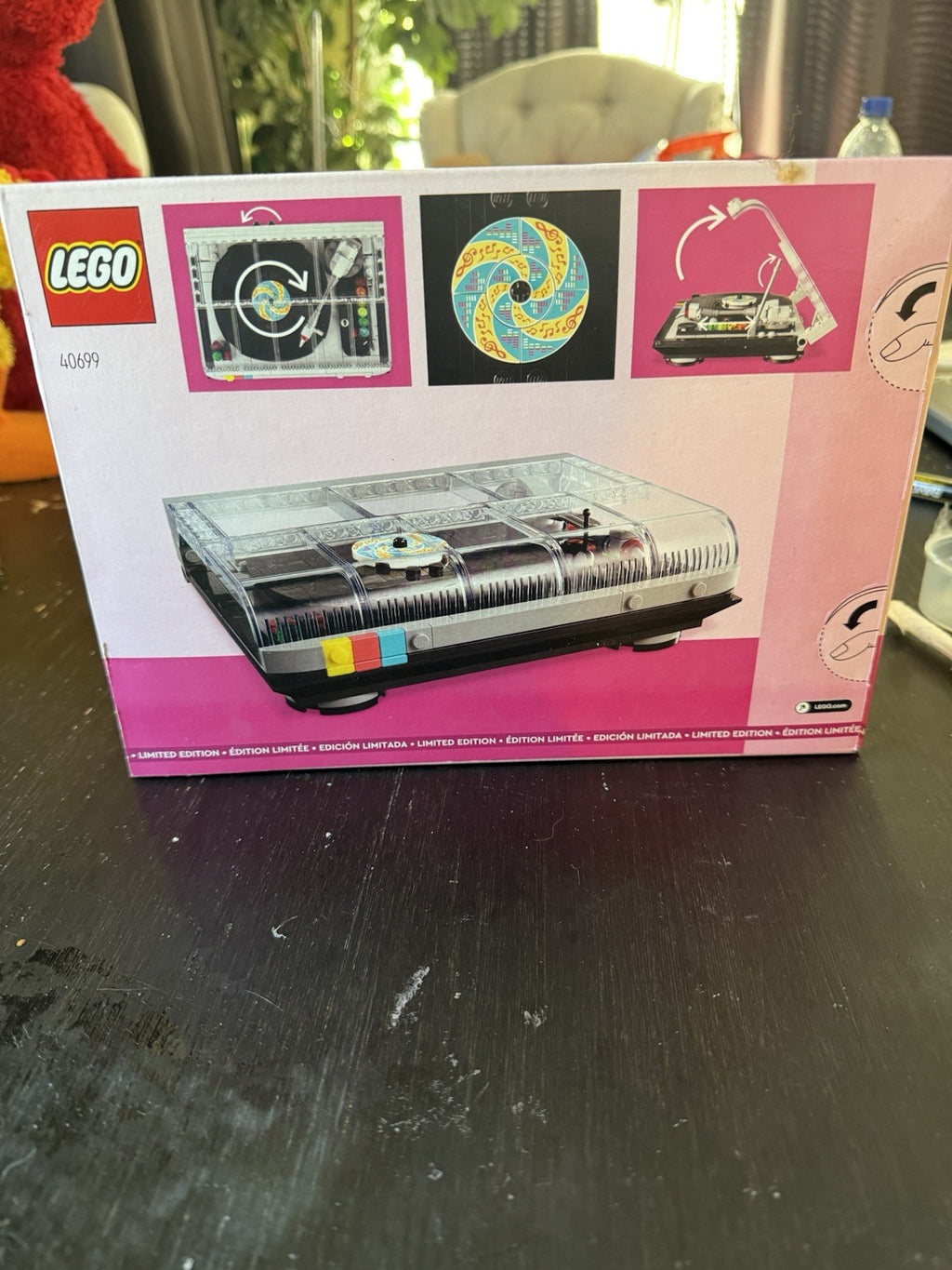 LEGO Retro Record Player 40699 NEW UNOPENED BOX Plus BRIKSMAX  Bx701 Light Kit2
