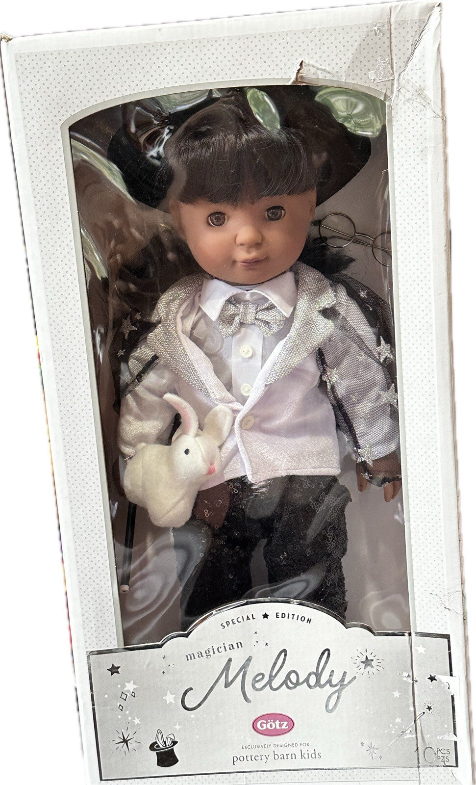 Pottery Barn Kids Melody Magician Götz Doll Special Edition NWT CLO0