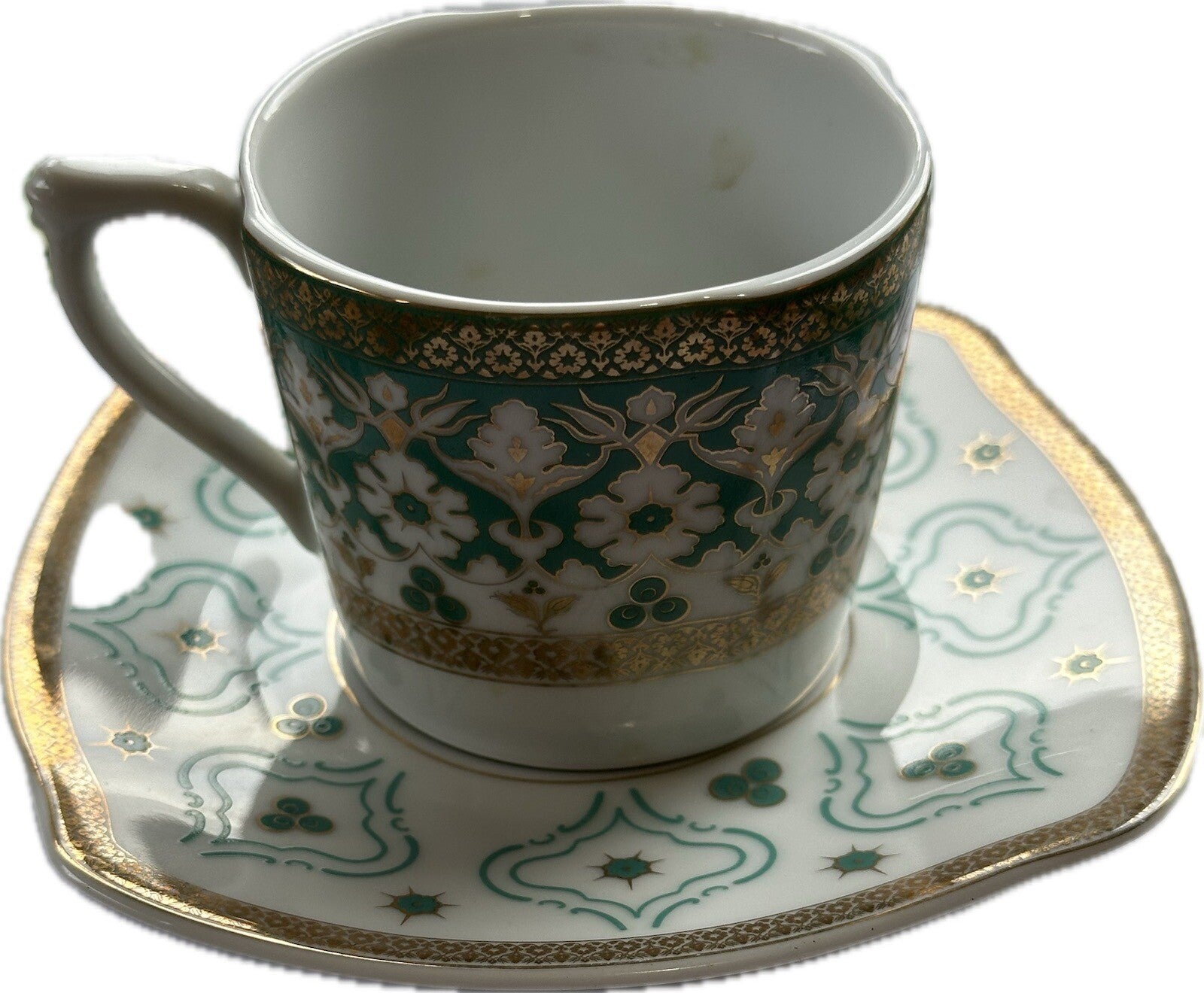 Weisenberg Exclusive Fine Porcelain Tea Cup and Saucer -  Vintage. CHN 590