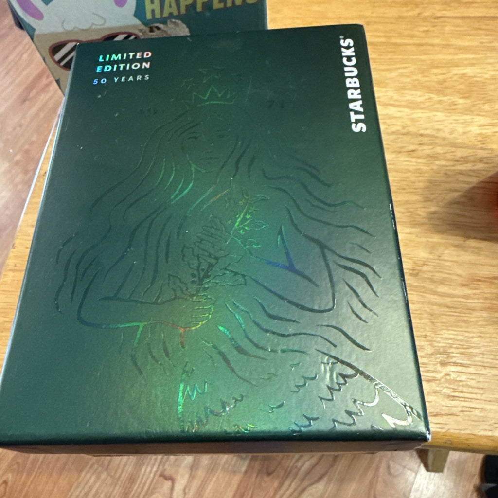 Starbucks 50th ANNIVERSARY LIMITED EDITION BOXED Ceramic Siren New ! BIN 990