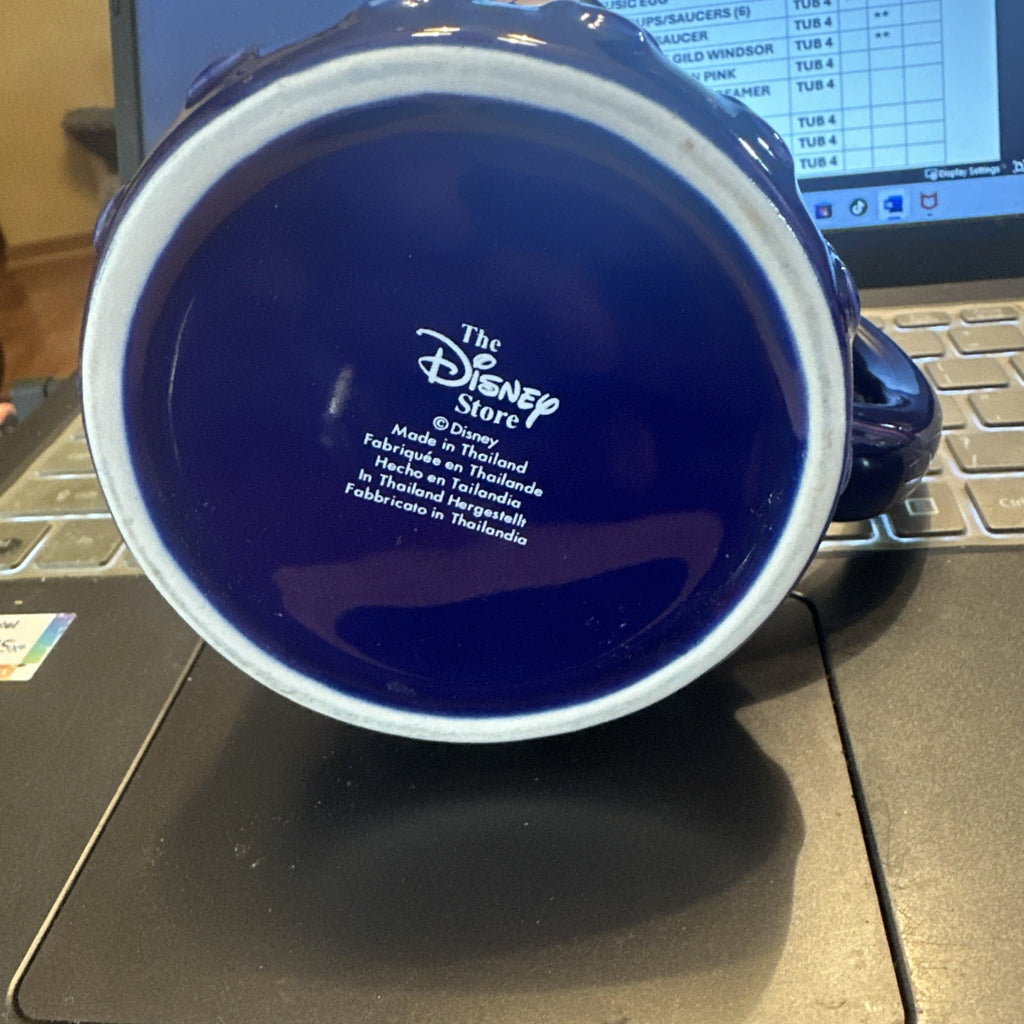 The Disney Store Mickey Mouse Large Ceramic Class of 2001 Graduation Stein Mug3