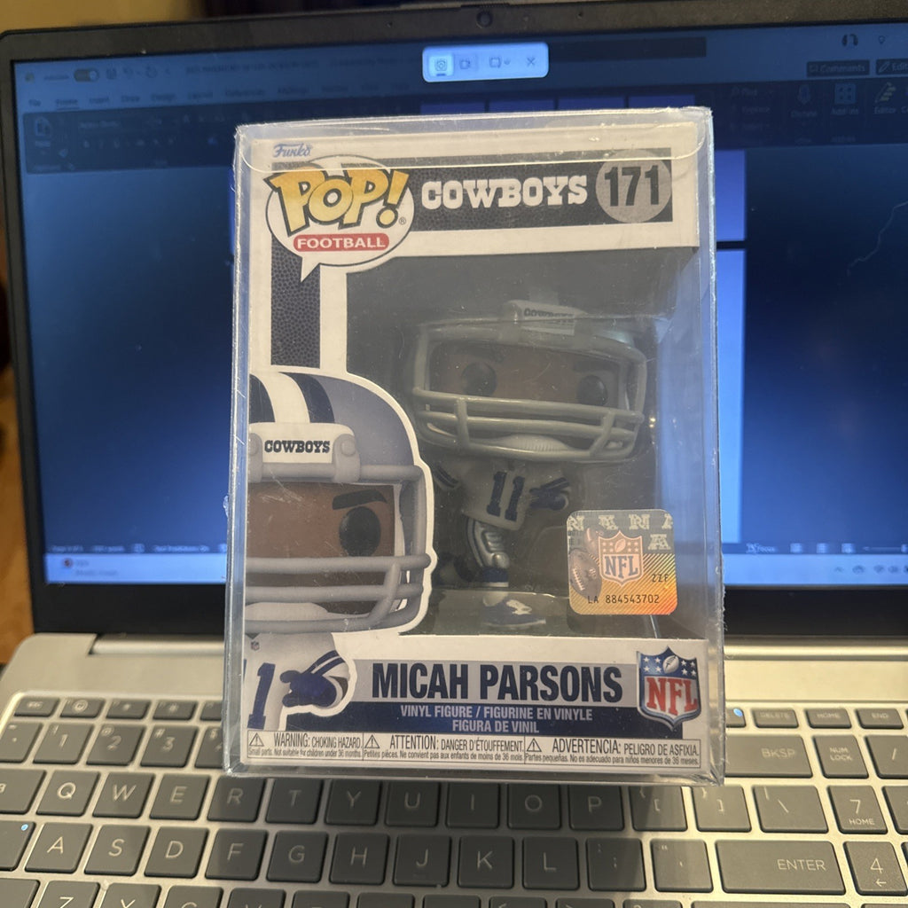 Funko Pop NFL Micah Parsons #299(cowboys)(with Protector) BIN 90