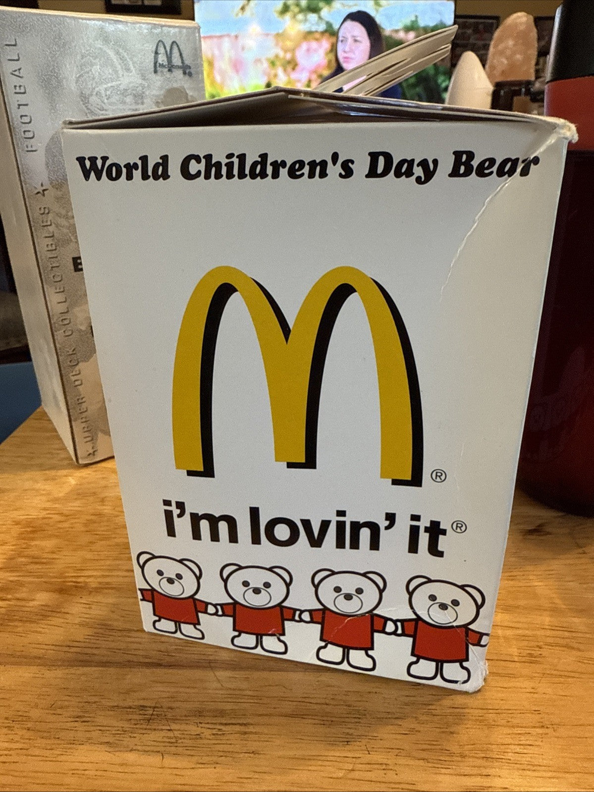 Plush Teddy Bear -World Children's Day Bear from McDonald's BIN 233