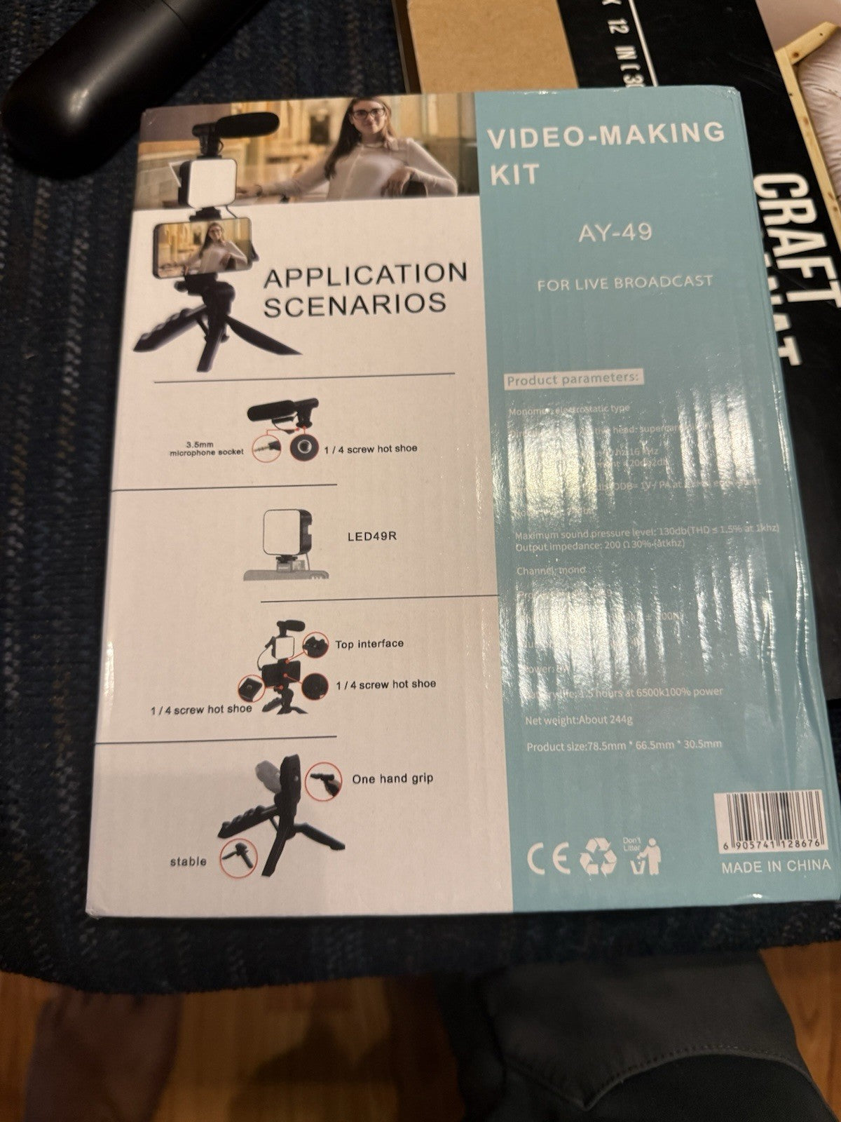 Video Making Kit For Live Broadcasts New In The Box Free Fast Shipping TUB 32