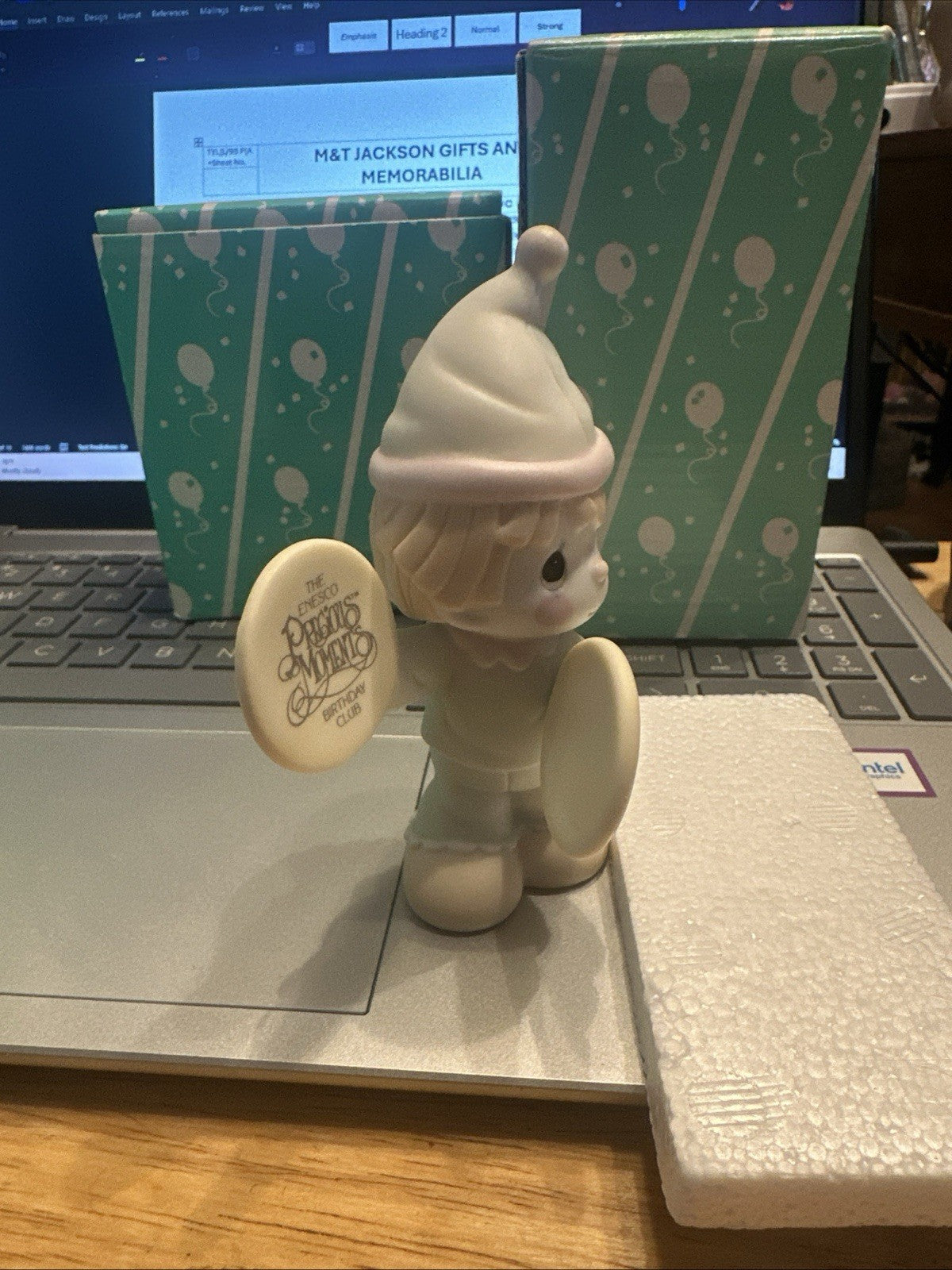 3-Enesco Precious Moments 86, 87, 89 Symbols Of membership Figurines XMAS 013