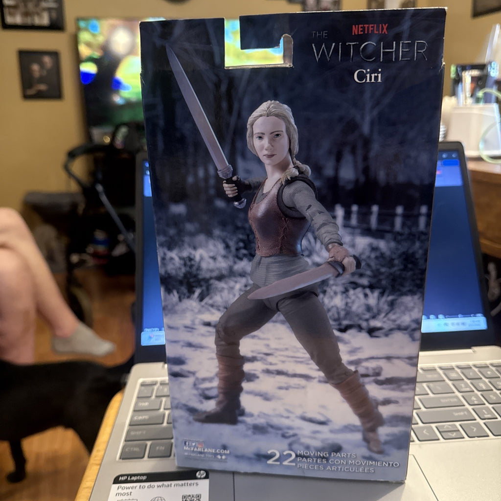 McFarlane Netflix The Witcher Ciri 7" Collectable Figure Brand New Sealed BIN 91