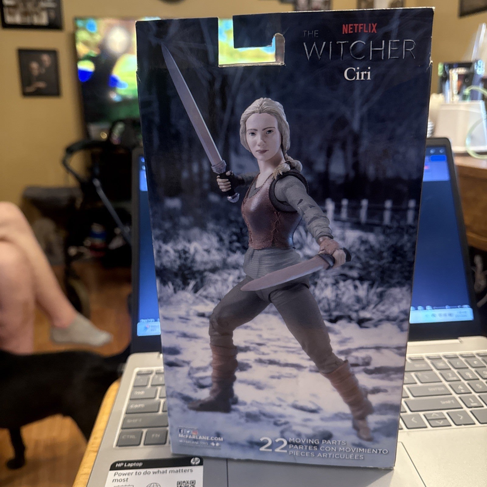 McFarlane Netflix The Witcher Ciri 7" Collectable Figure Brand New Sealed BIN 91