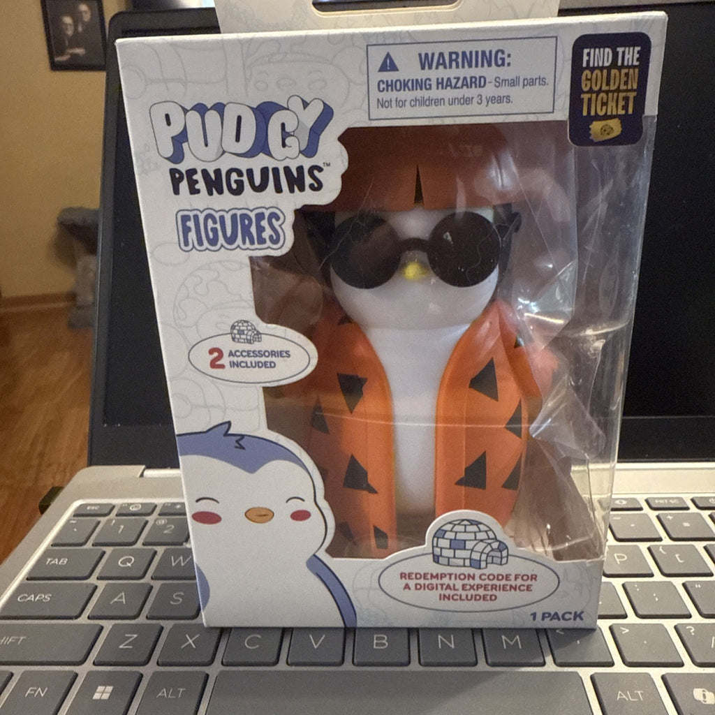 Pudgy Penguins Bowlcut Billy Secret Alliance Plus Clip On Sealed New - Box BIN 91
