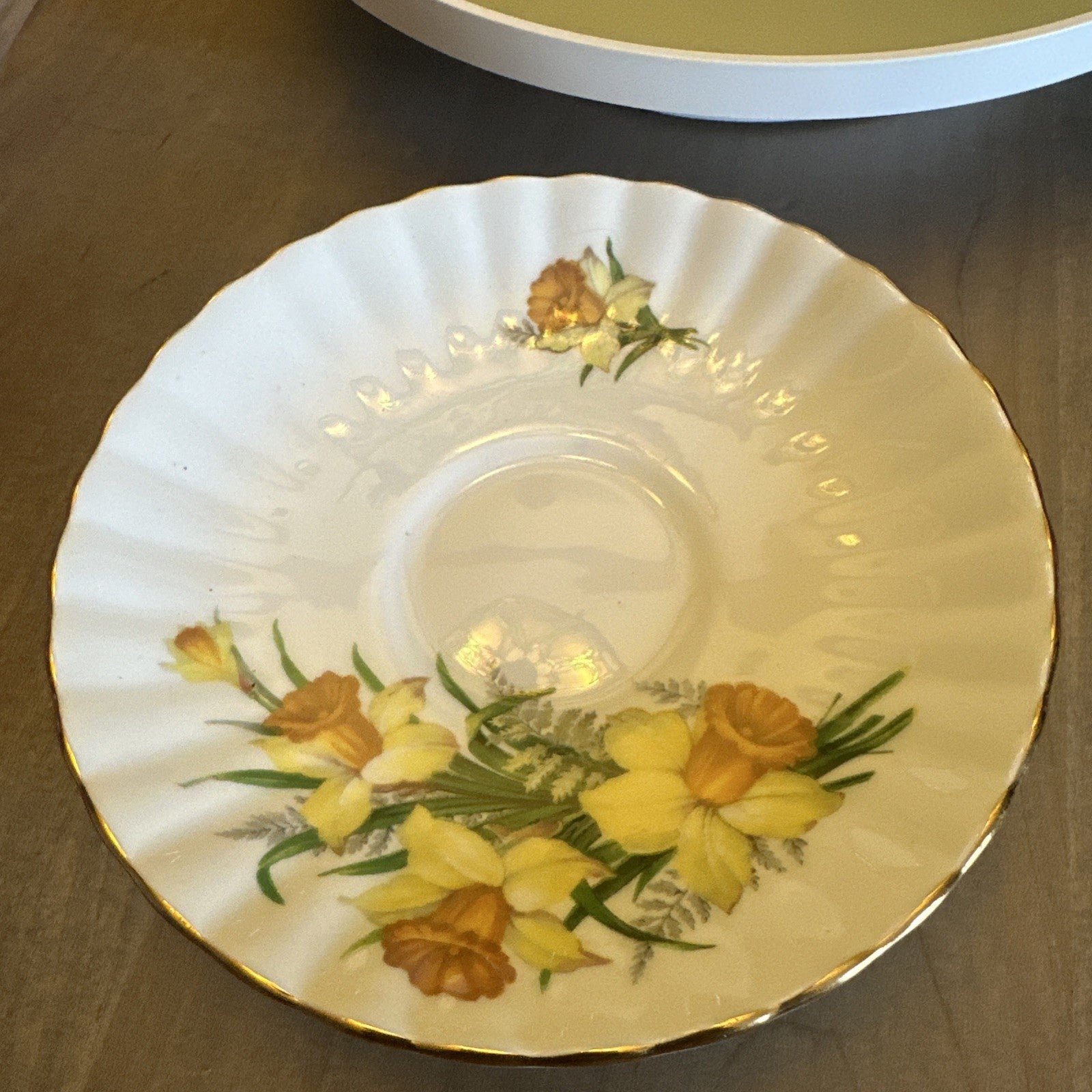 Vintage Royal Stafford Floral Bone China Tea Cup & Saucer England Made CHN 321