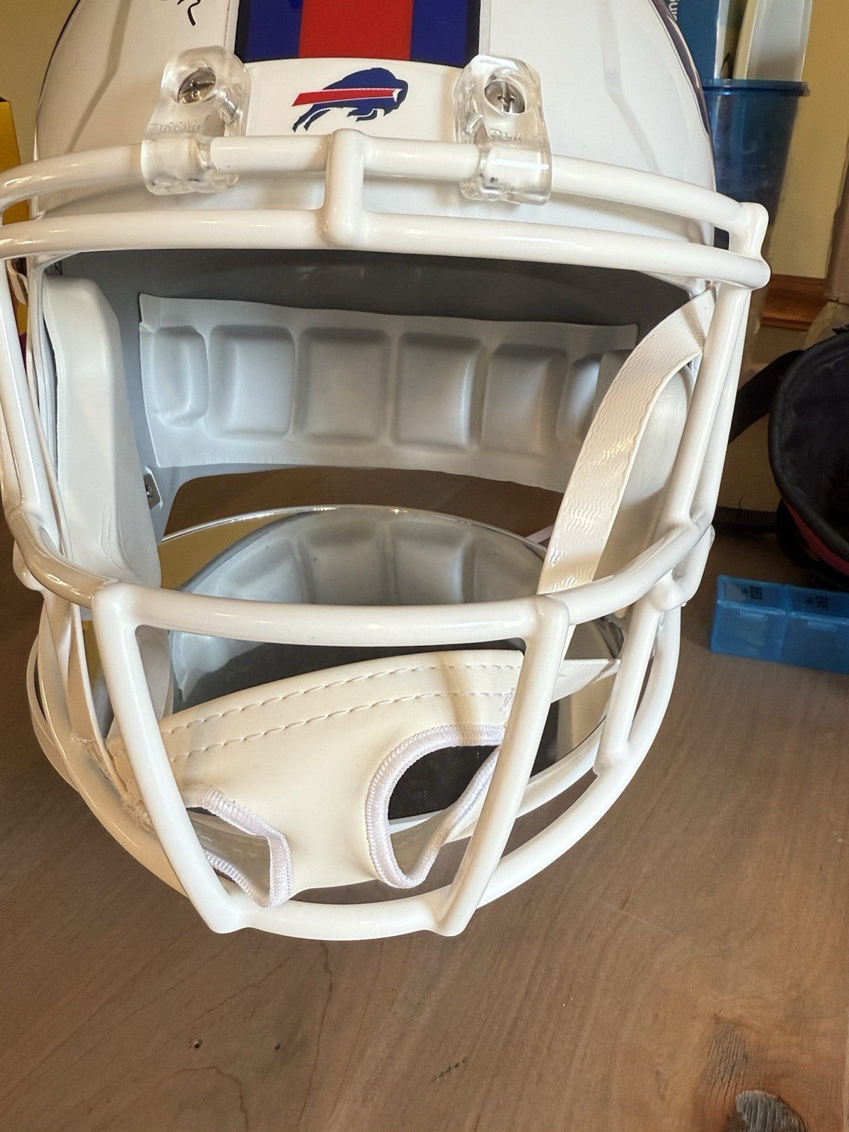 Andre Reed / Jame Lofton Signed Buffalo Bills  F/S Replica With HOF INSCRIPT COA2