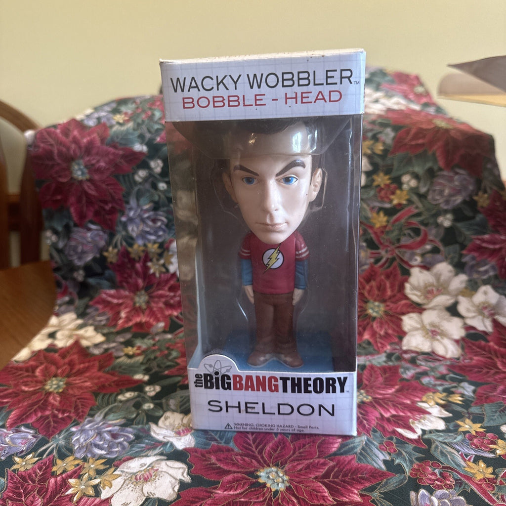 [FUNKO] THE BIG BANG THEORY TV SHOW -- SHELDON, WACKY WOBBLE, Bobblehead BIN 90