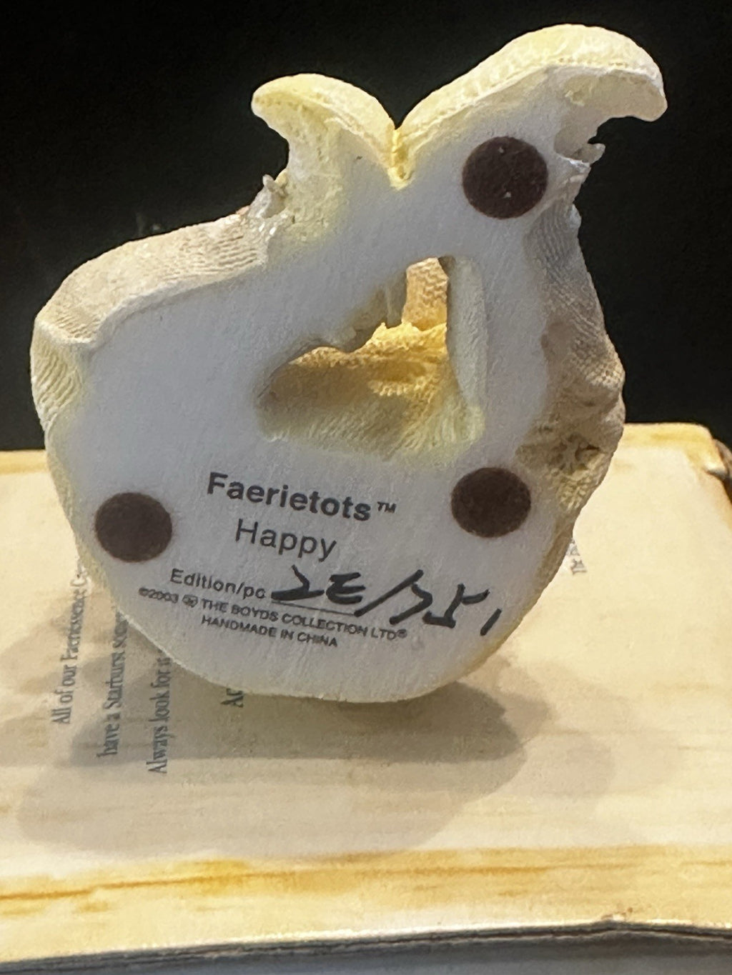 3 Boyds Collection Faerietots In Original Boxes Limited Edition, Numbered XMAS6