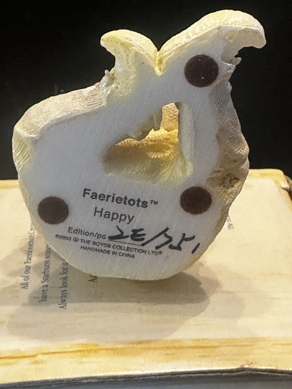 3 Boyds Collection Faerietots In Original Boxes Limited Edition, Numbered XMAS6