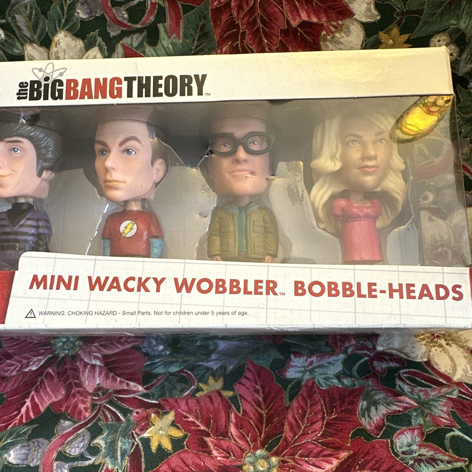 Funko Mini Wobbler Set- Big Bang Theory (Sheldon/Leonard/Penny/Howard/Raj) BIN 62