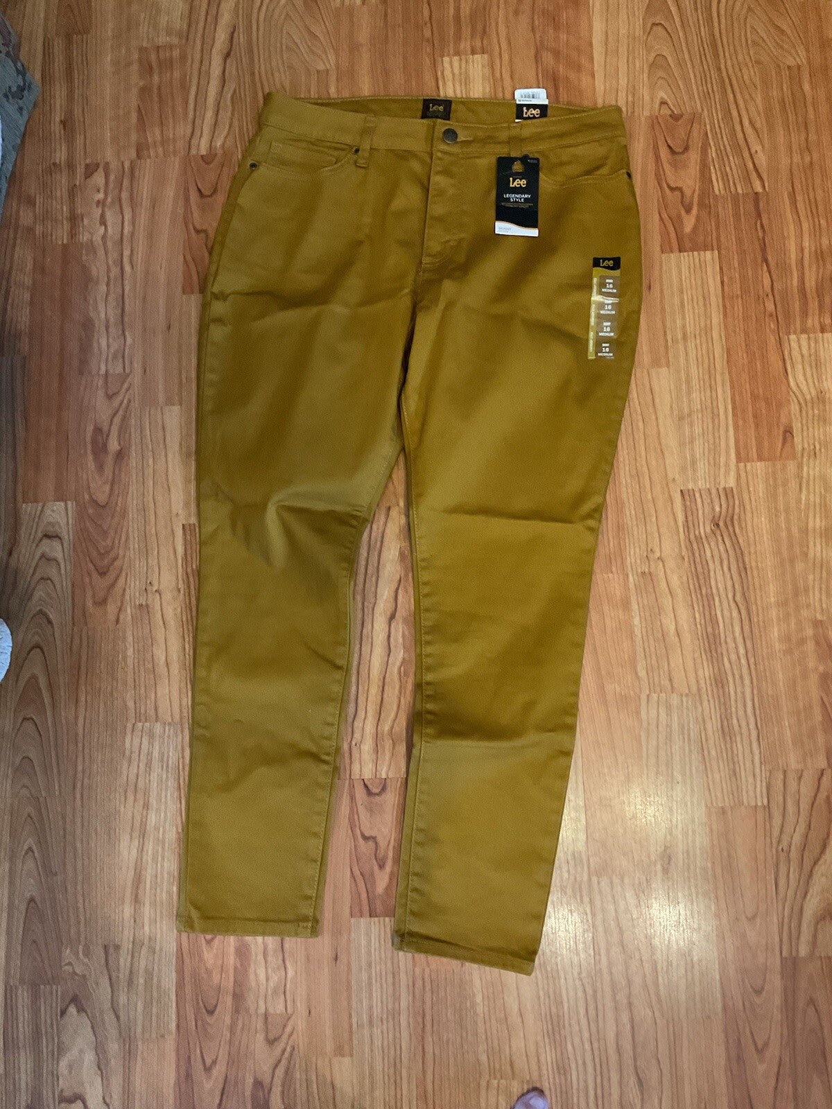 Lee Legendary Style Skinny Mid Rise Size 16 M Cumin Color1
