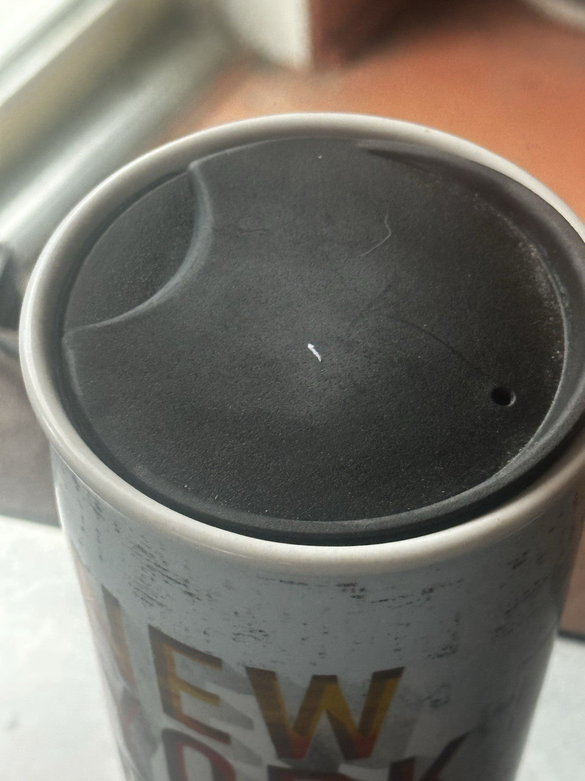 Starbucks Ceramic Tumbler New York The Empire State 2016 12z 355mL NEW BIN 92