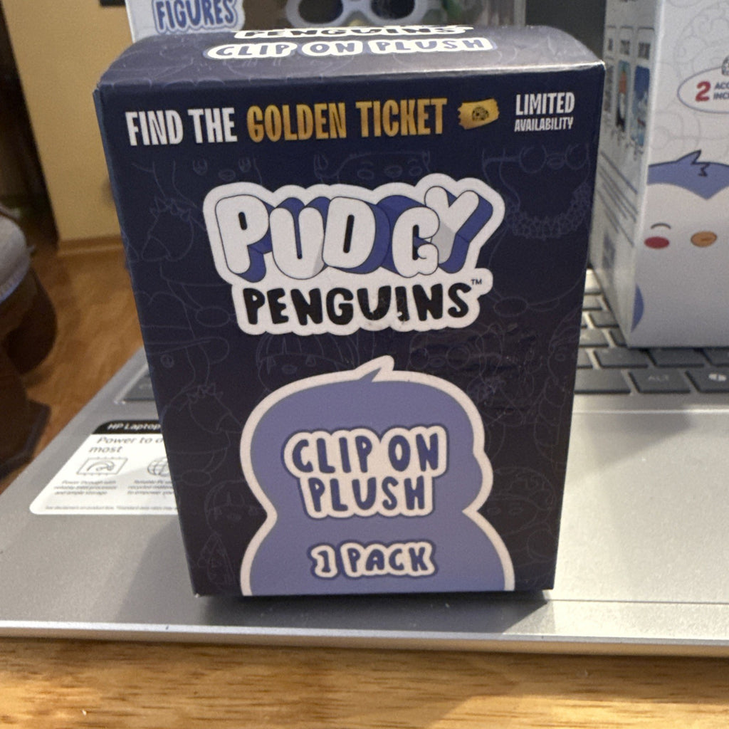 Pudgy Penguins Figures Series 1 NEW 1 Pack Box Plus PUDGY Plush Clip On BIN 91