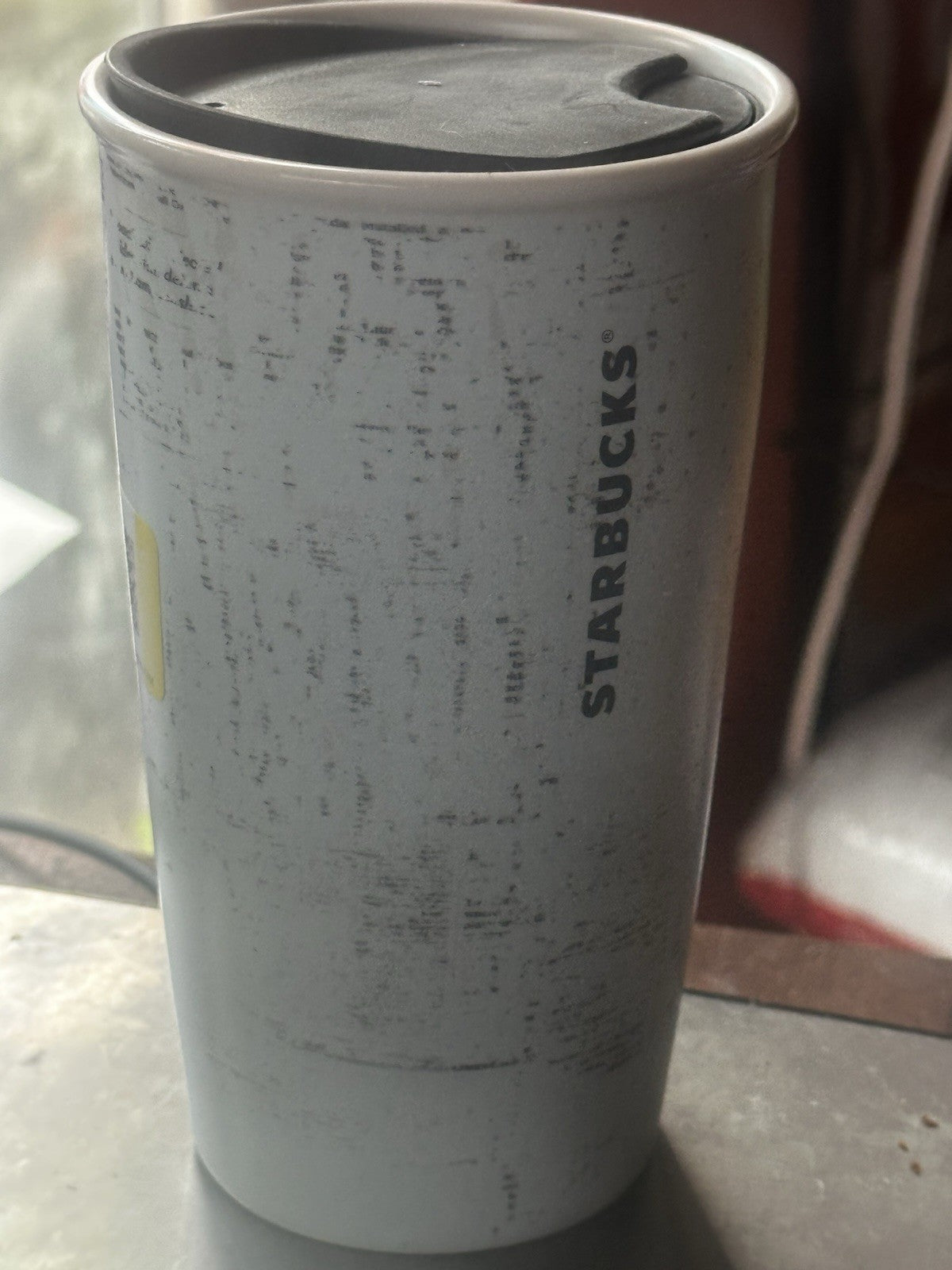Starbucks Ceramic Tumbler New York The Empire State 2016 12z 355mL NEW BIN 91
