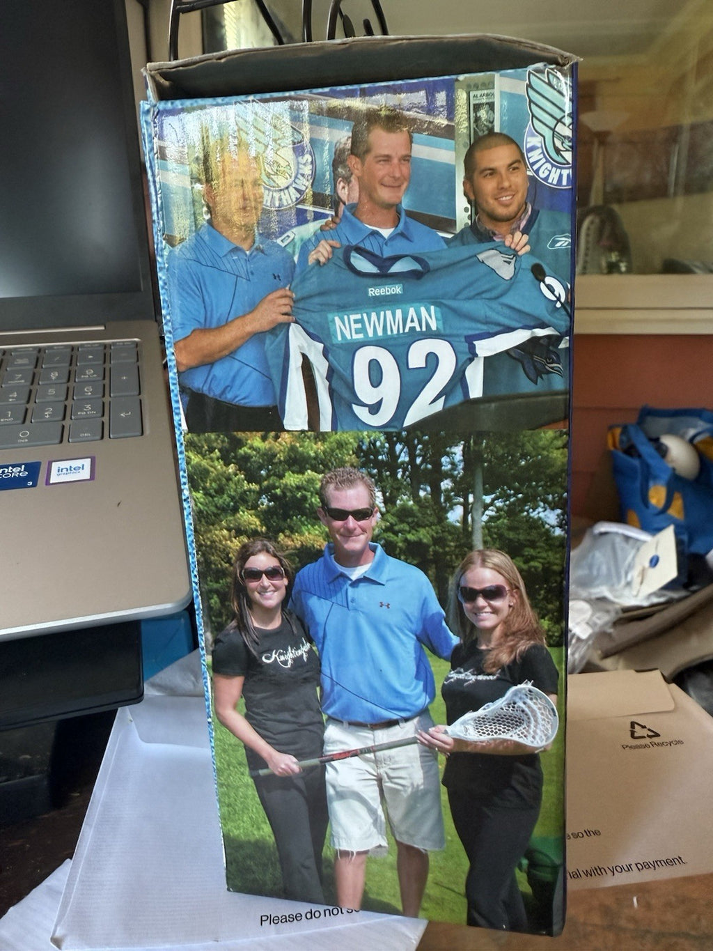 Rochester Knighthawk bobblehead doll figure figurine Jeremy Newman NEW SHE 51