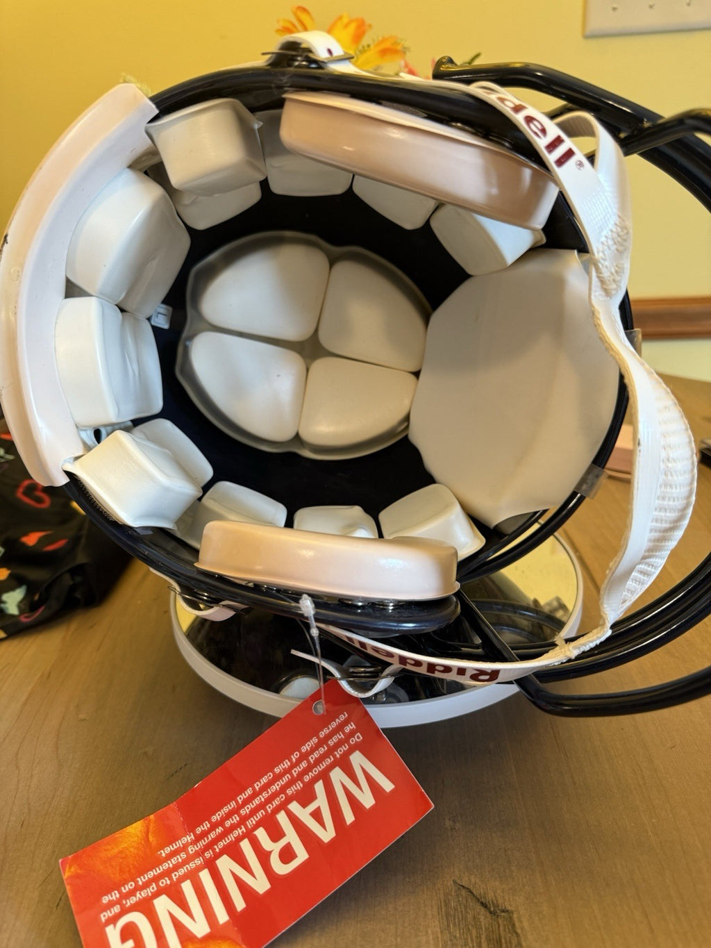 JAMES LOFTON SIGNED BILLS F/S  “BILLS MAFIA” INSCRIPTION  AUTHENTIC HELMET  TSE5